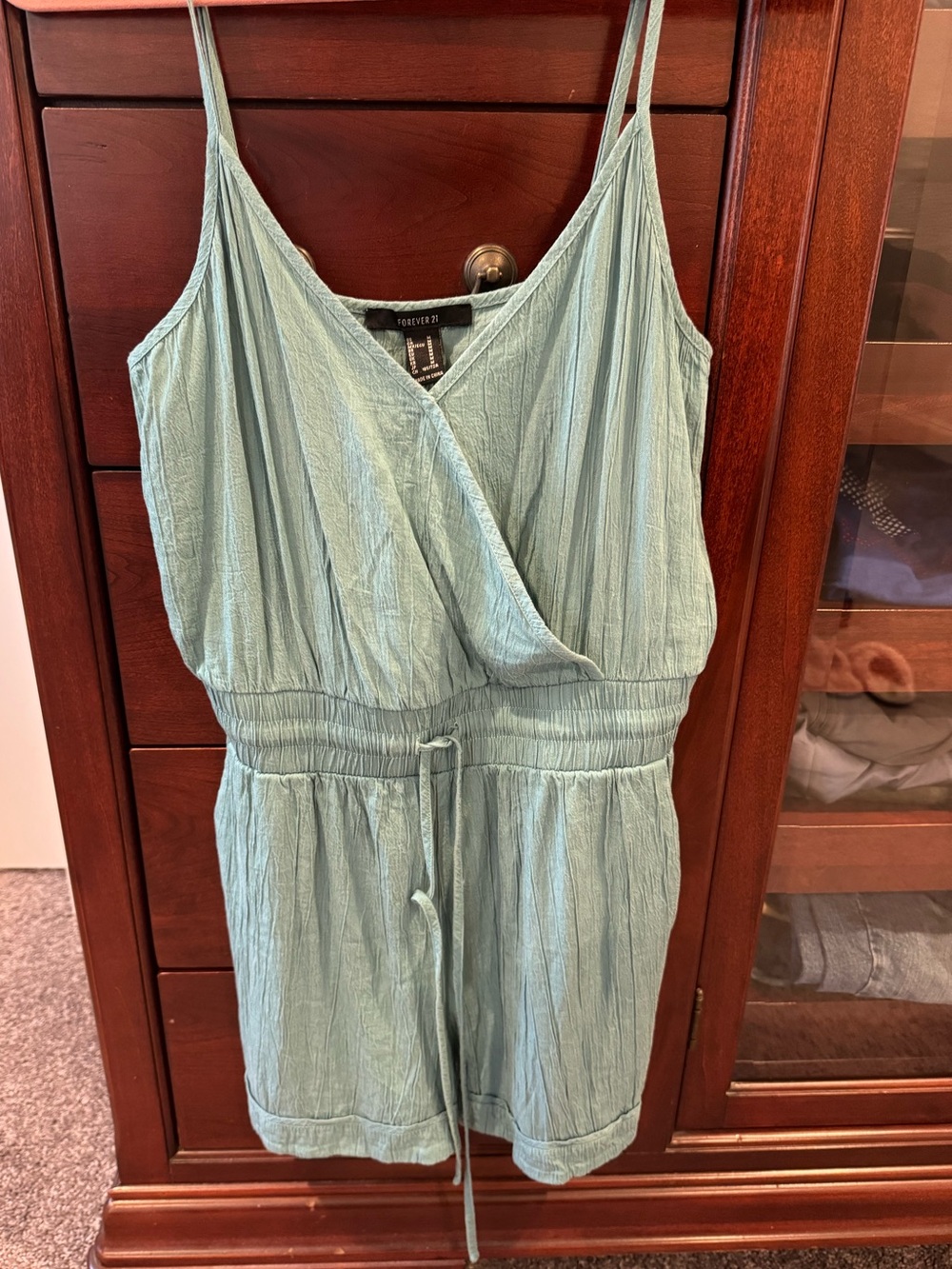 Womens Teal Green Jumper